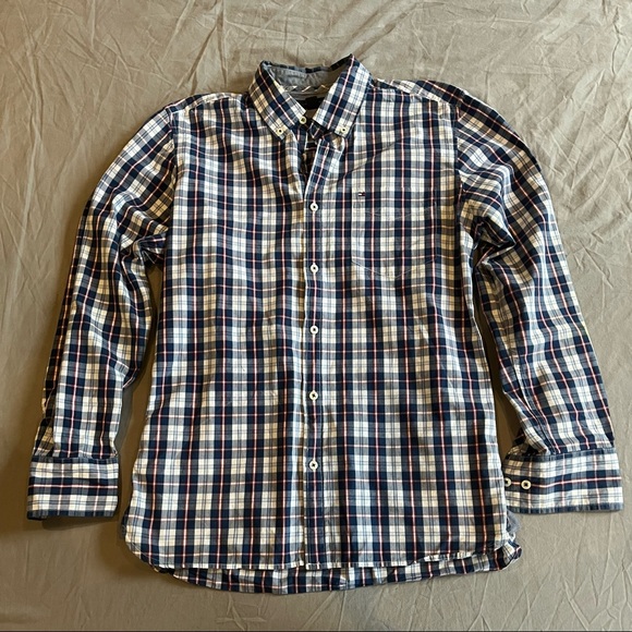 Dress Plaid Button Up - Picture 1 of 1
